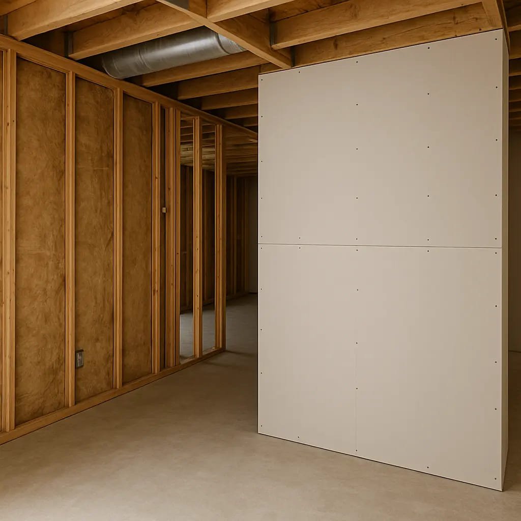 basement remodel in Windsor