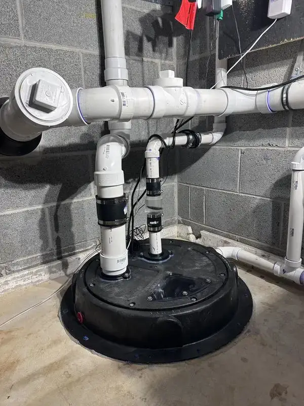 radon mitigation post
