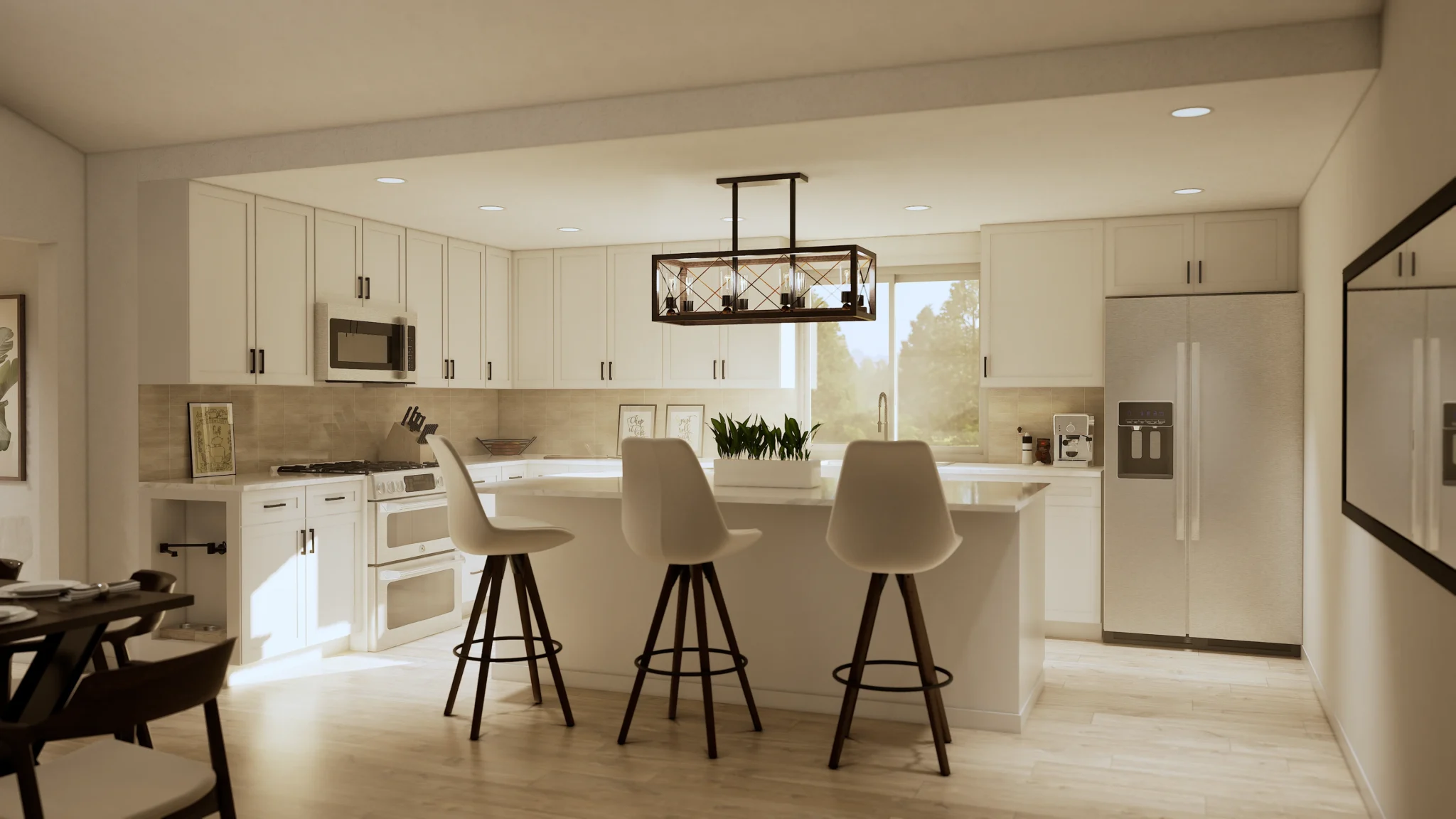 Light Contemporary Kitchen Remodel by NOCO Accents project photo